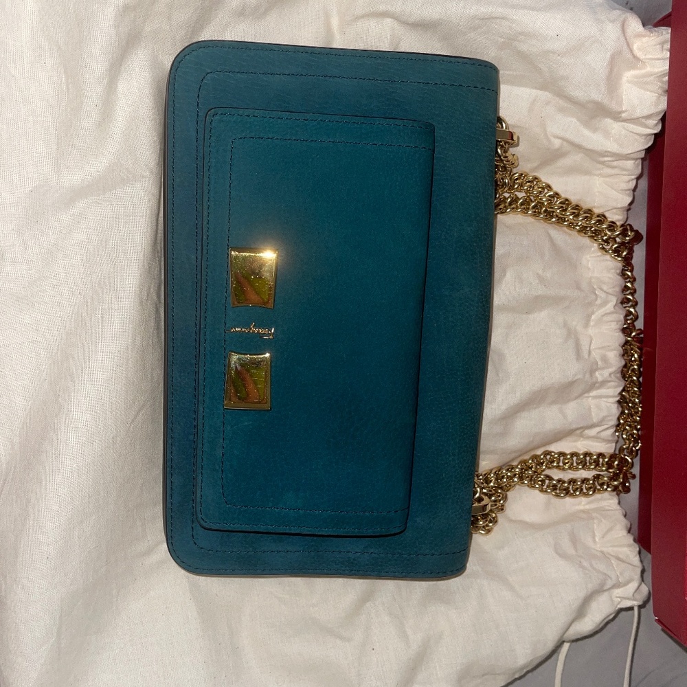 Salvatore Ferragamo bag on chain